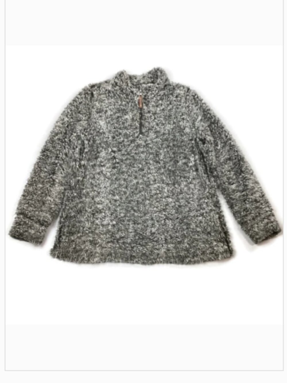 Weatherproof Vintage Sherpa Teddy  1/4 Zip Pullover Jacket XL